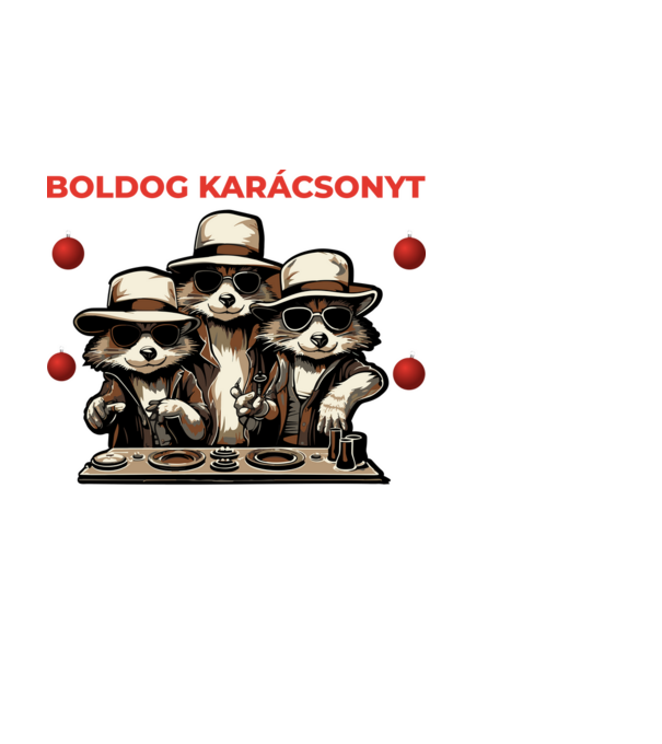  minta fekete pólón