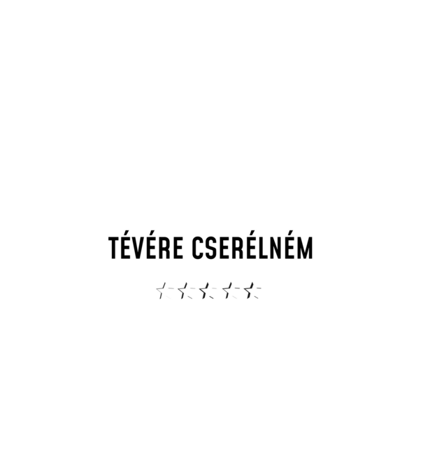  minta fekete pólón
