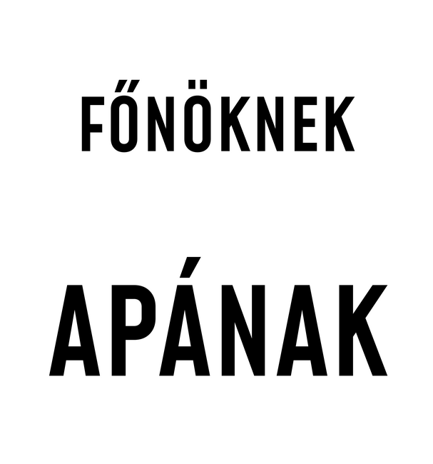 Náhányan Főnöknek 