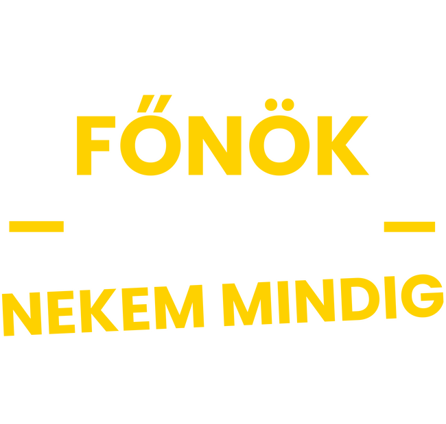 Főnök vagyok