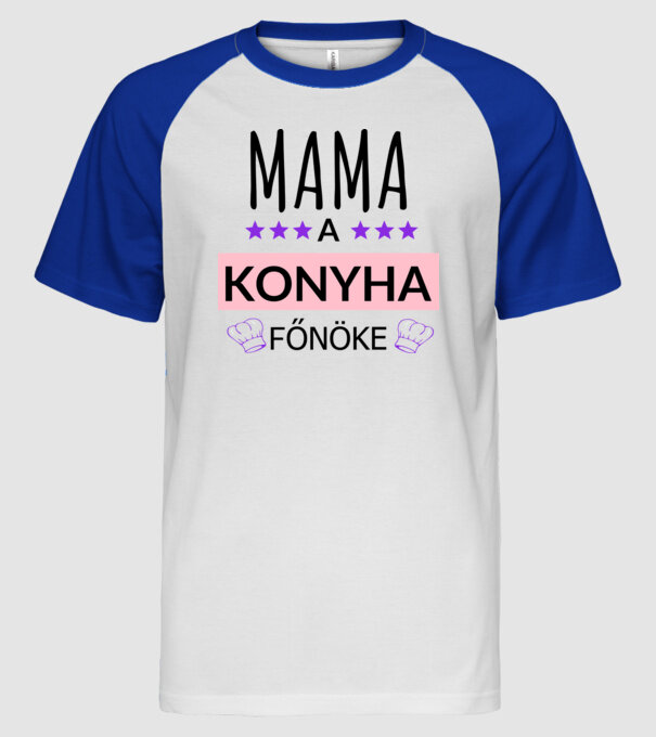  minta fehér/royal pólón