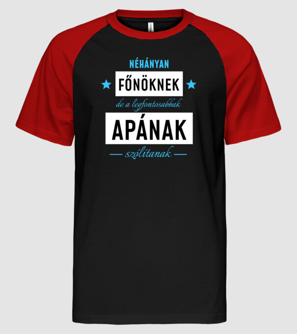  minta fekete/piros pólón