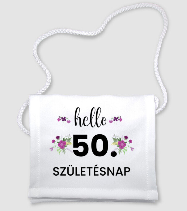 minta fehér pólón