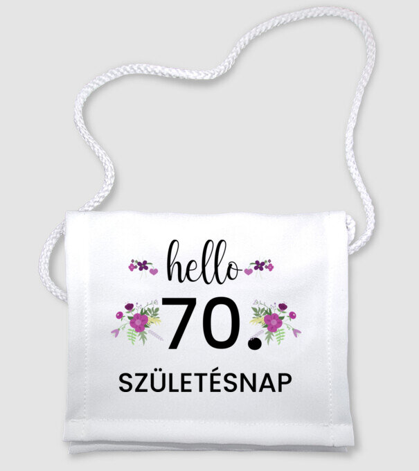  minta fehér pólón
