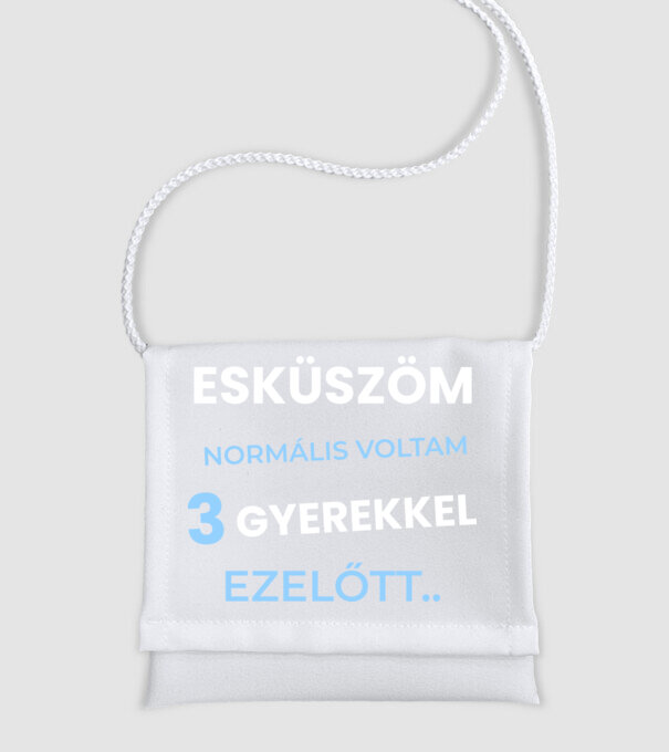  minta fehér pólón