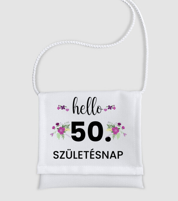  minta fehér pólón