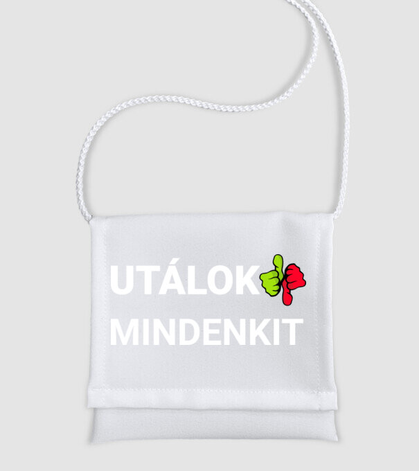  minta fehér pólón