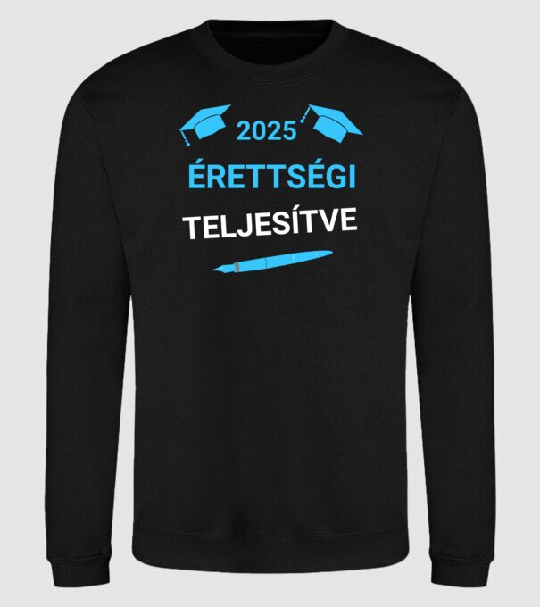  minta fekete pólón