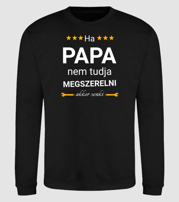 minta fekete pólón