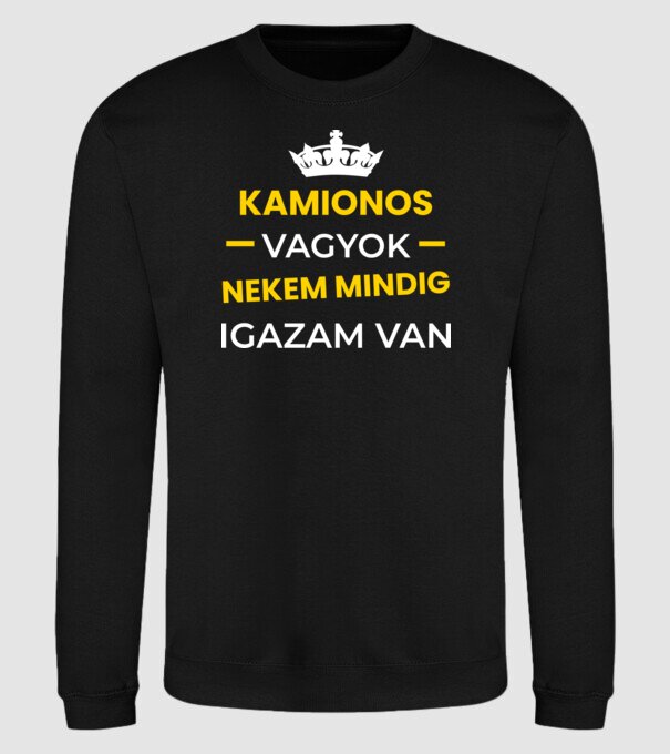  minta fekete pólón