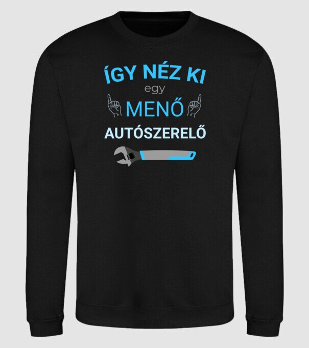  minta fekete pólón