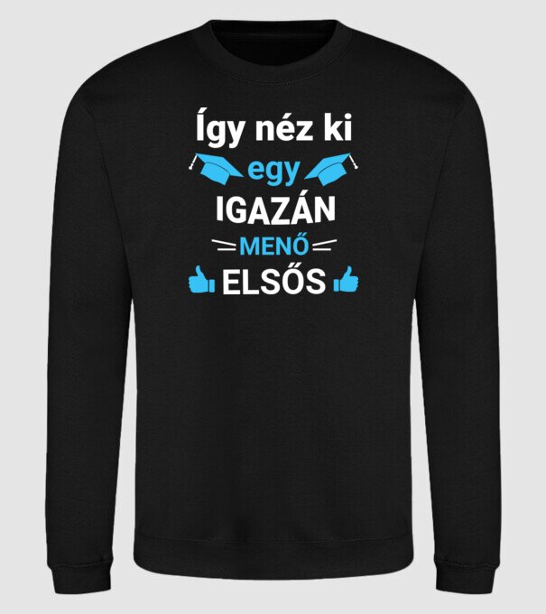  minta fekete pólón