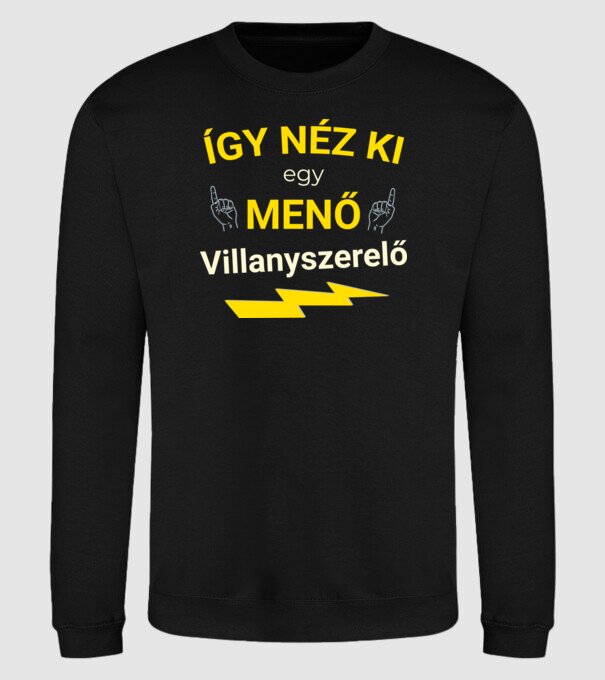  minta fekete pólón