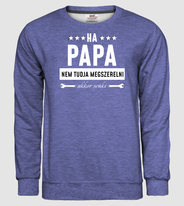  minta farmerkék pólón