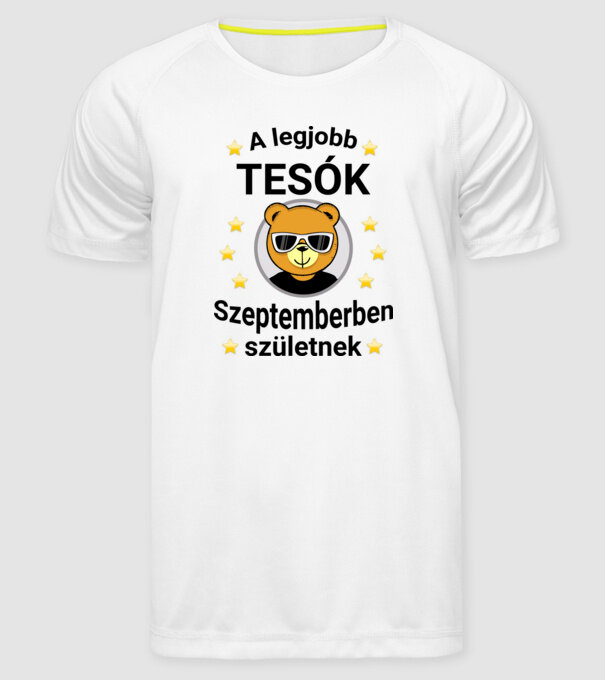  minta fehér pólón