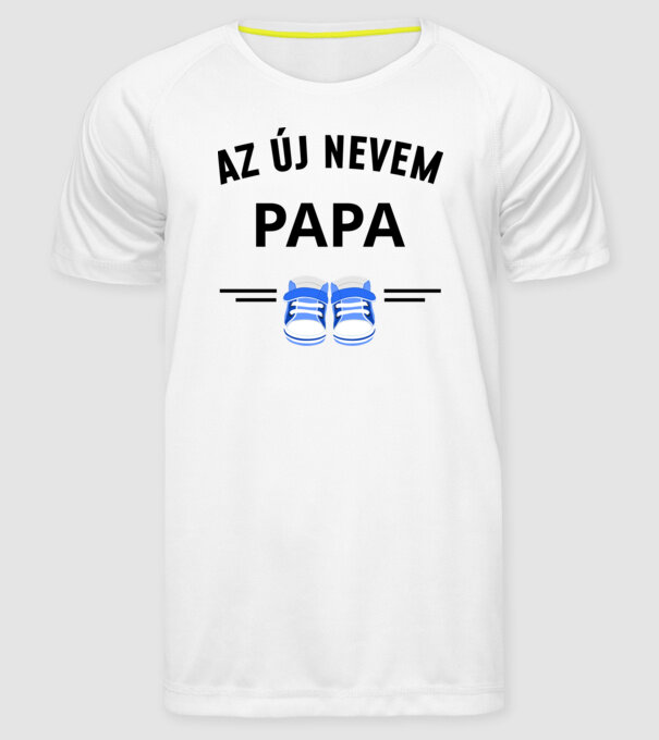  minta fehér pólón