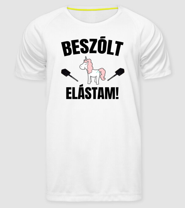  minta fehér pólón