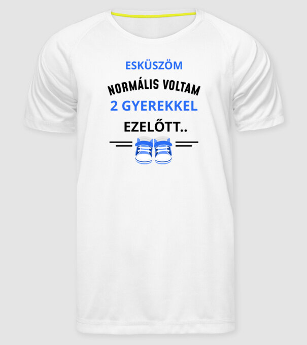  minta fehér pólón