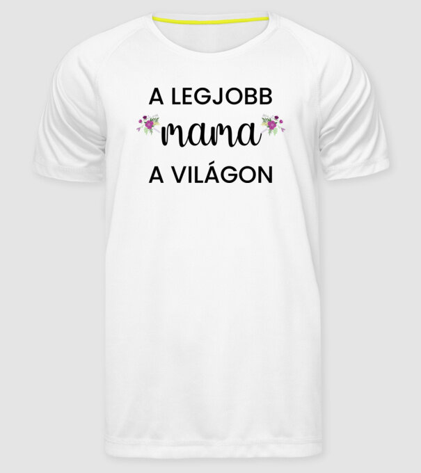  minta fehér pólón