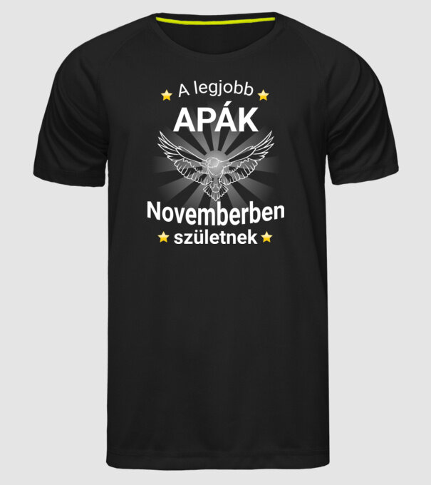  minta fekete pólón