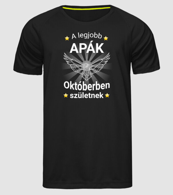  minta fekete pólón