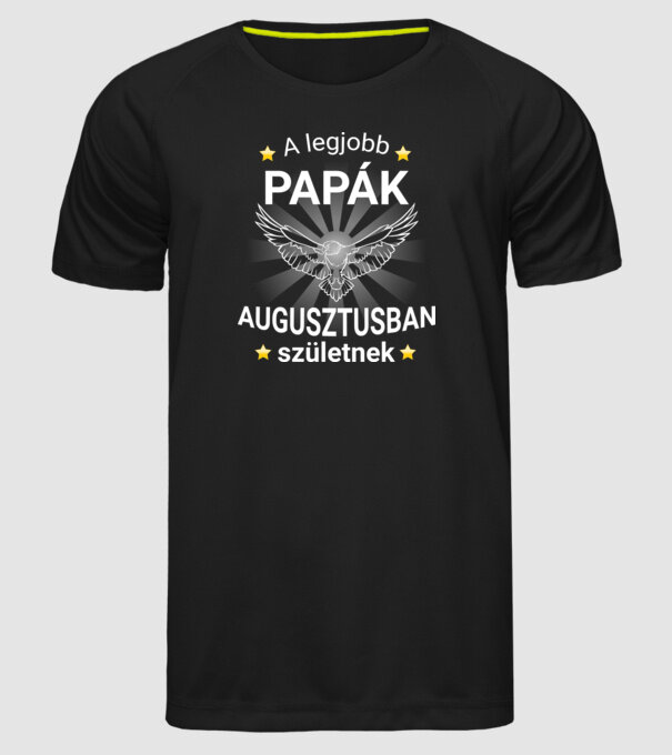  minta fekete pólón