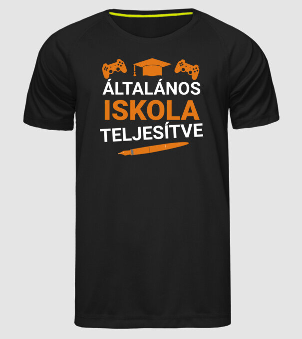  minta fekete pólón