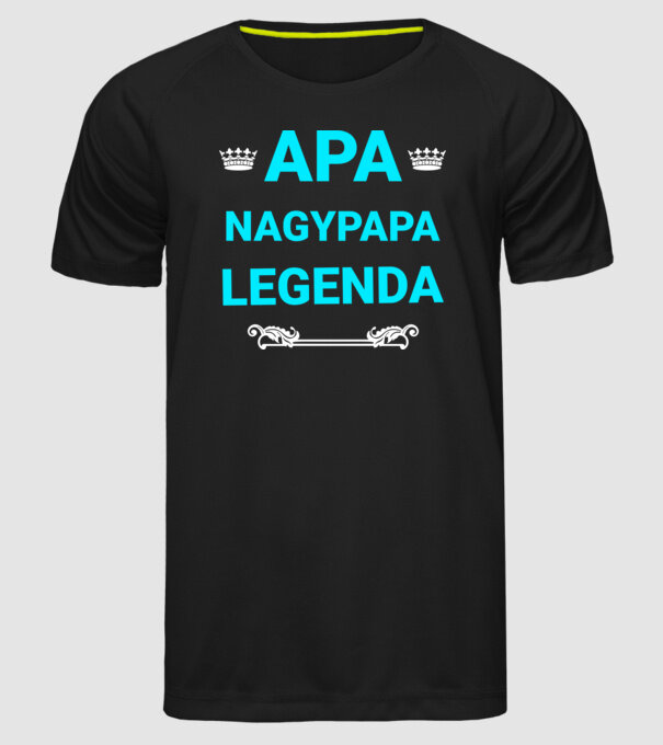  minta fekete pólón
