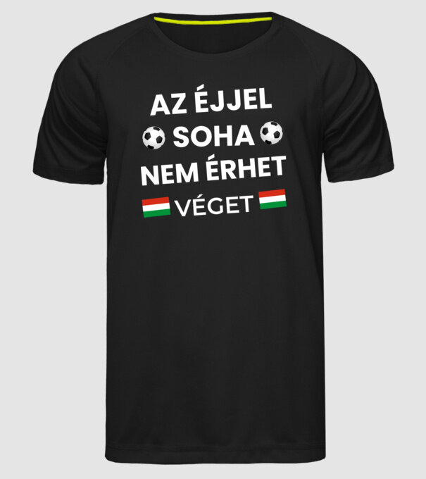  minta fekete pólón