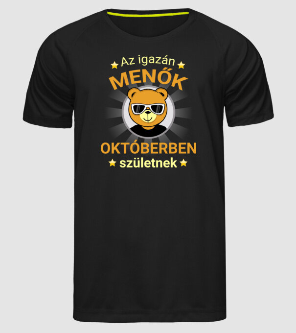  minta fekete pólón