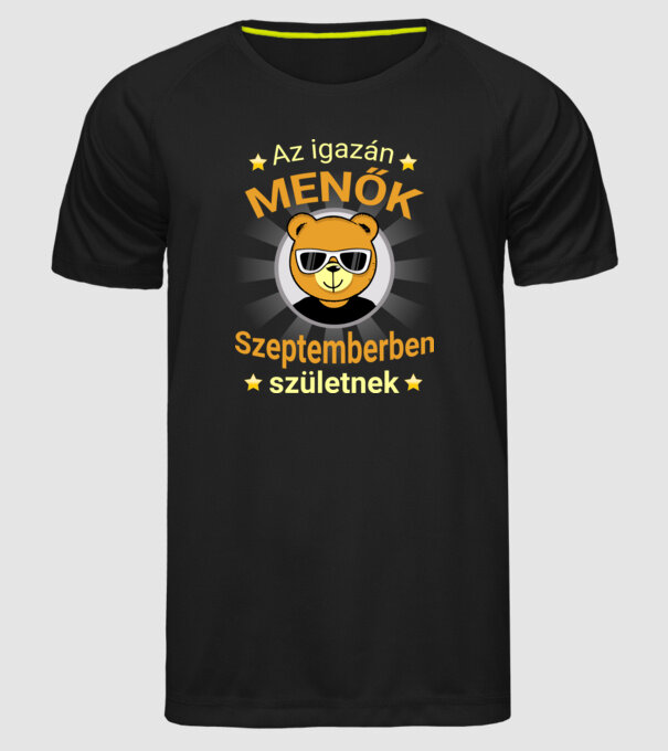  minta fekete pólón