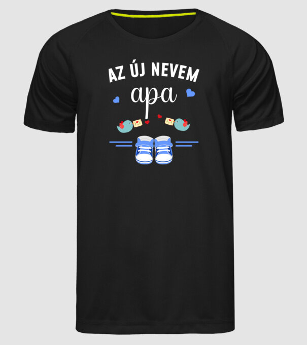  minta fekete pólón