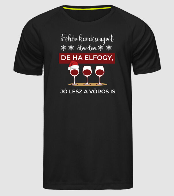  minta fekete pólón