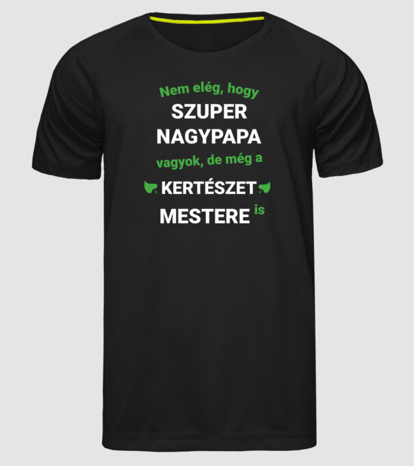  minta fekete pólón