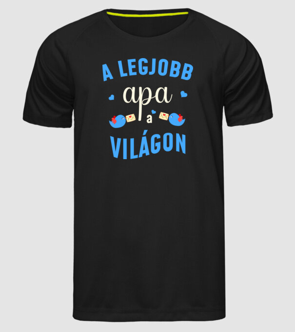  minta fekete pólón