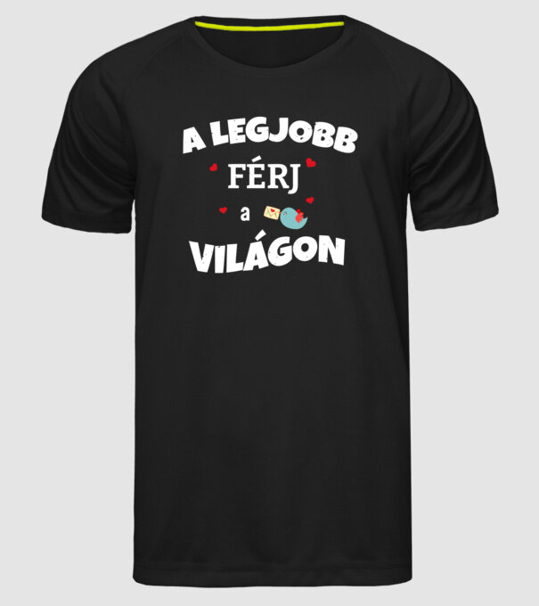  minta fekete pólón
