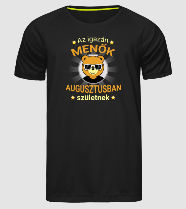  minta fekete pólón