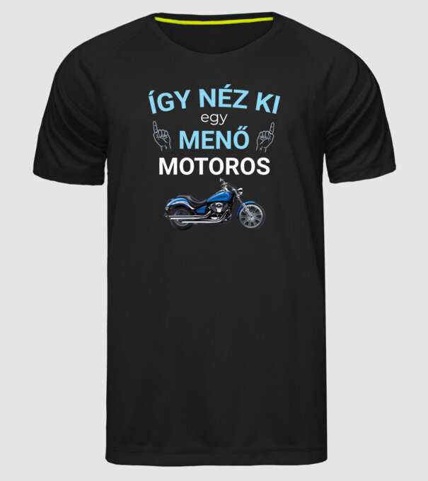  minta fekete pólón