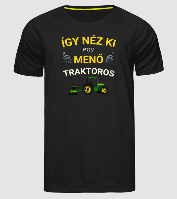  minta fekete pólón