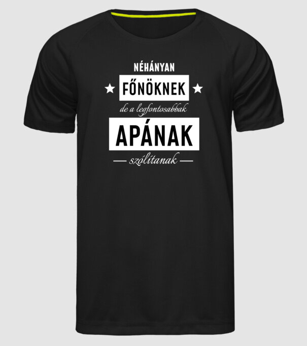  minta fekete pólón
