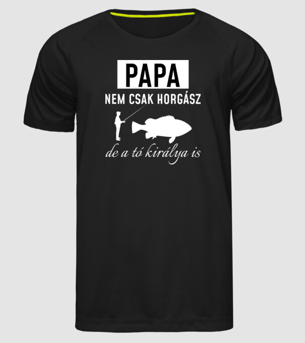  minta fekete pólón