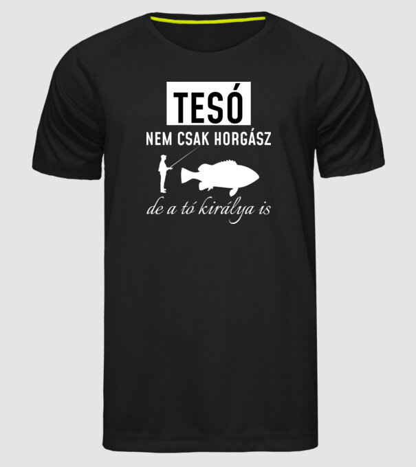  minta fekete pólón