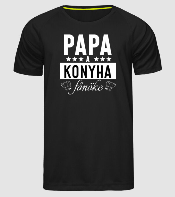  minta fekete pólón