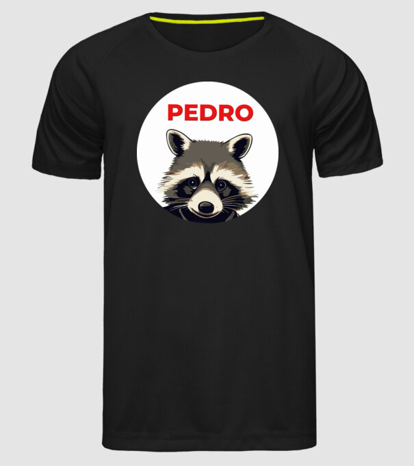  minta fekete pólón