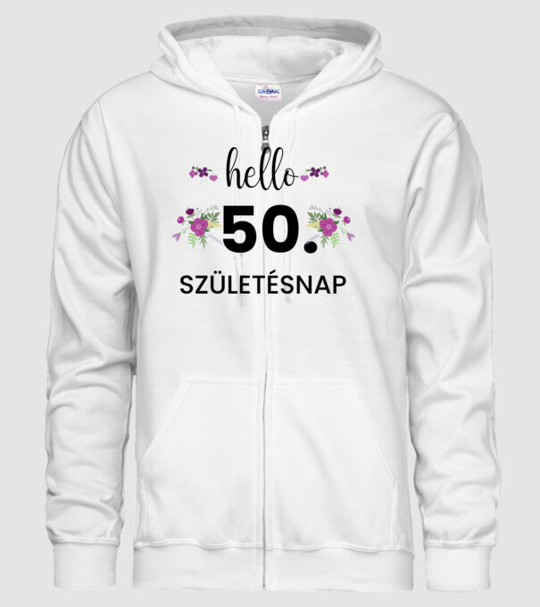  minta fehér pólón