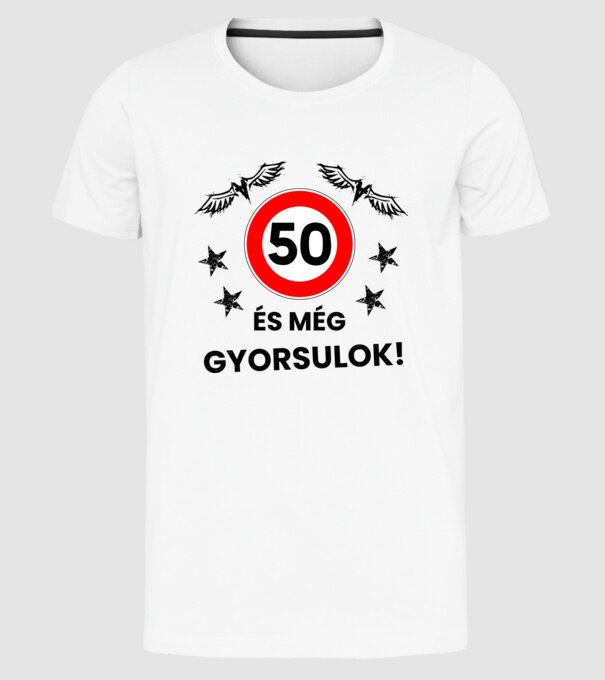  minta fehér pólón