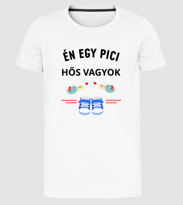  minta fehér pólón