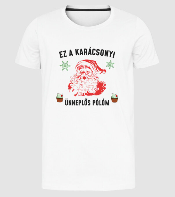  minta fehér pólón