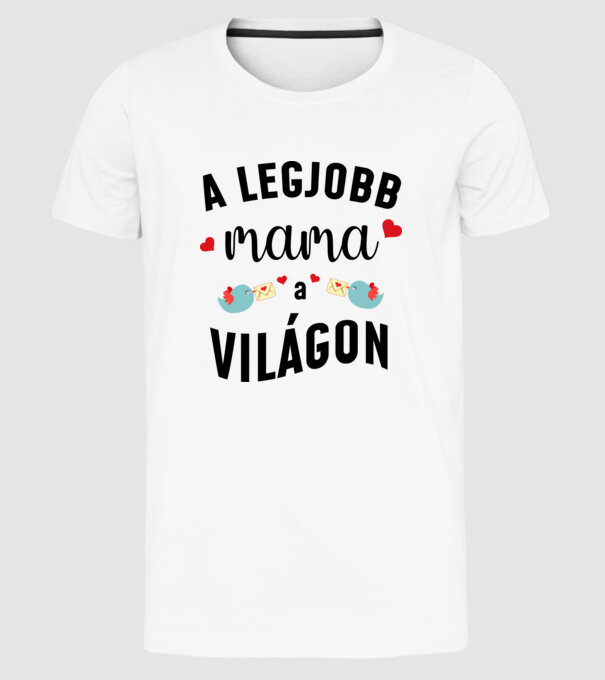  minta fehér pólón