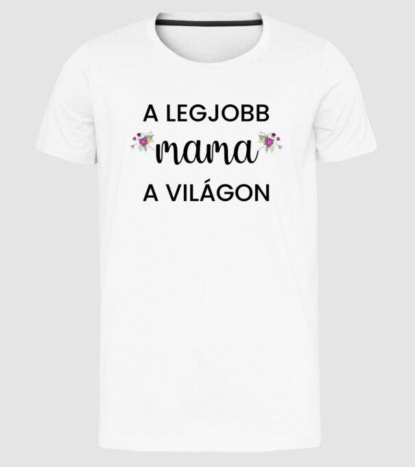  minta fehér pólón